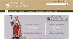 Desktop Screenshot of figurines-et-collections.com
